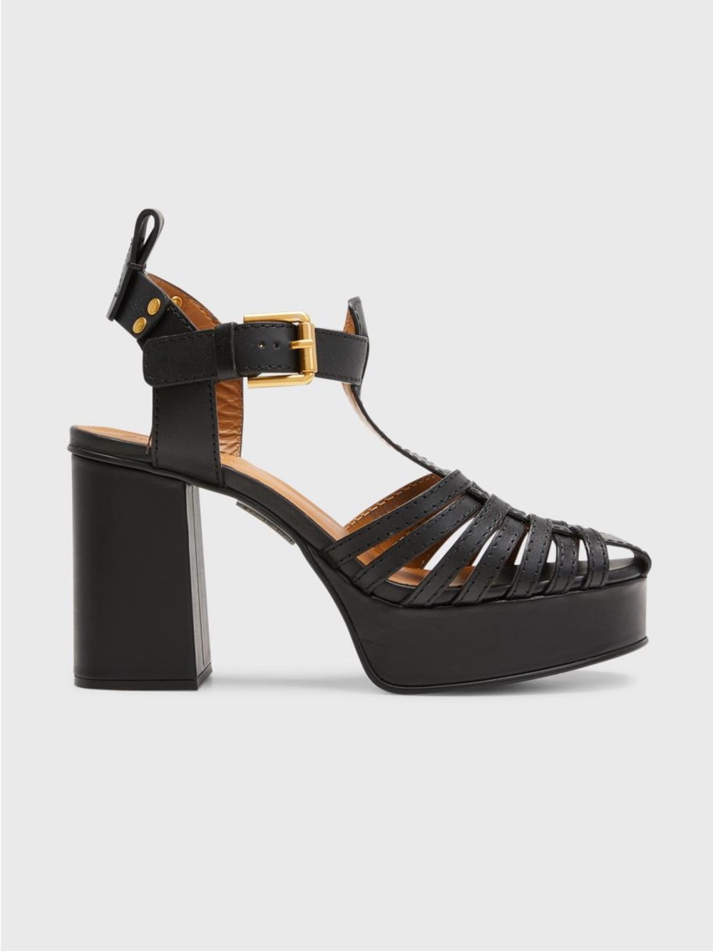 See By Chloe Cila Leather Fisherman Platform Sandals
